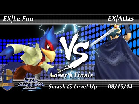 EX|Le Fou VS EX| Atlas - Melee Singles - Smash @ Level Up