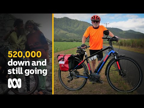 78 year old man feels 50 after clocking up 520,000km cycling around the world ABC Australia
