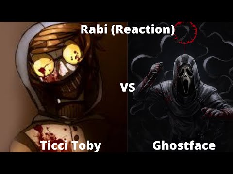 THIS BATTLE IS KILLER!!!!! Ghostface vs Ticci Toby | Rabi | Rap Battle | |Reaction|