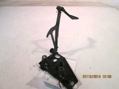 2002 Mercedes ML55 Hood Hinge RELEASE LATCH HANDLE ID 1638800560 - mbiparts.com Used OEM Merc... OEM