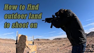 Beginners Guide to Outdoor Shooting: BLM Land