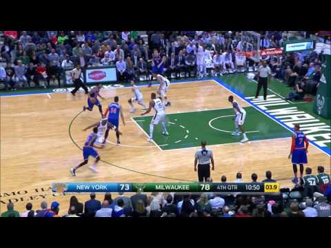 Derrick Rose 26 Points Highlights | Knicks vs Bucks | 3.8.17 | 16-17 NBA Season