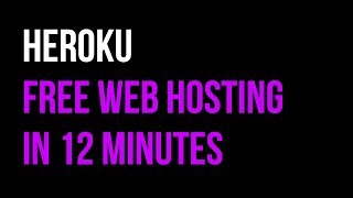 Heroku Free Web Hosting + Back-End Tutorial in 12 Minutes | Node.js + Express | Quick Code
