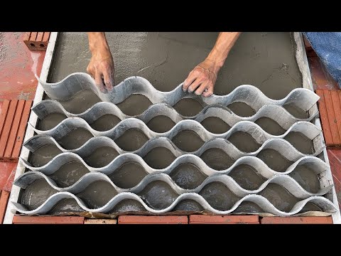 Incredible! Super Easy 3D Wall Creation Techniques / Creative Cement Ideas / Building Pet Houses