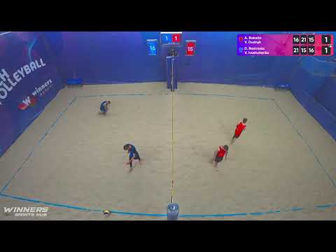 00:00 A. Bakotin / V. Dudnyk - D. Rastrosta / V. Ivashchenko 26.06.2022 | Winners Beach Volleyball
