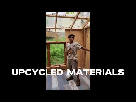 Passive Solar Greenhouse Shed Build in Michigan- Grow plants all year round