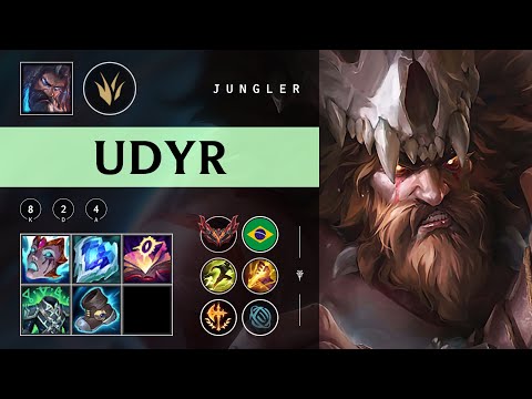 Udyr Jungle vs Hecarim - BR Grandmaster Patch 25.24