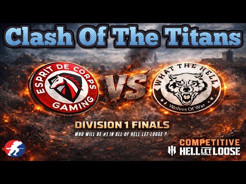 Hell Let Loose Division 1 Championship - ESPT vs WTH - Carentan Train Station - 49v49 - HCA