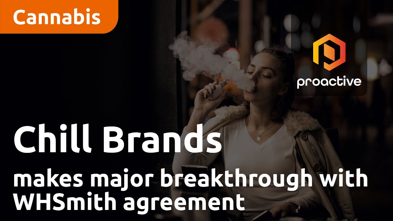 Chill Brands Group makes major breakthrough with WHSmith agreement