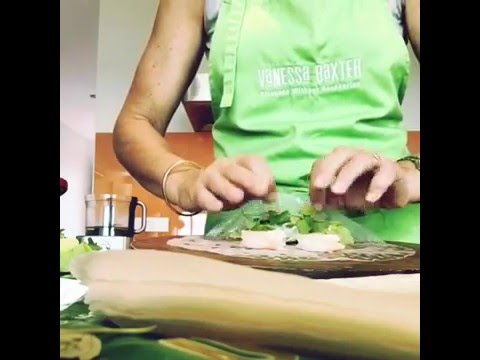 Vietnamese Fresh Spring Rolls