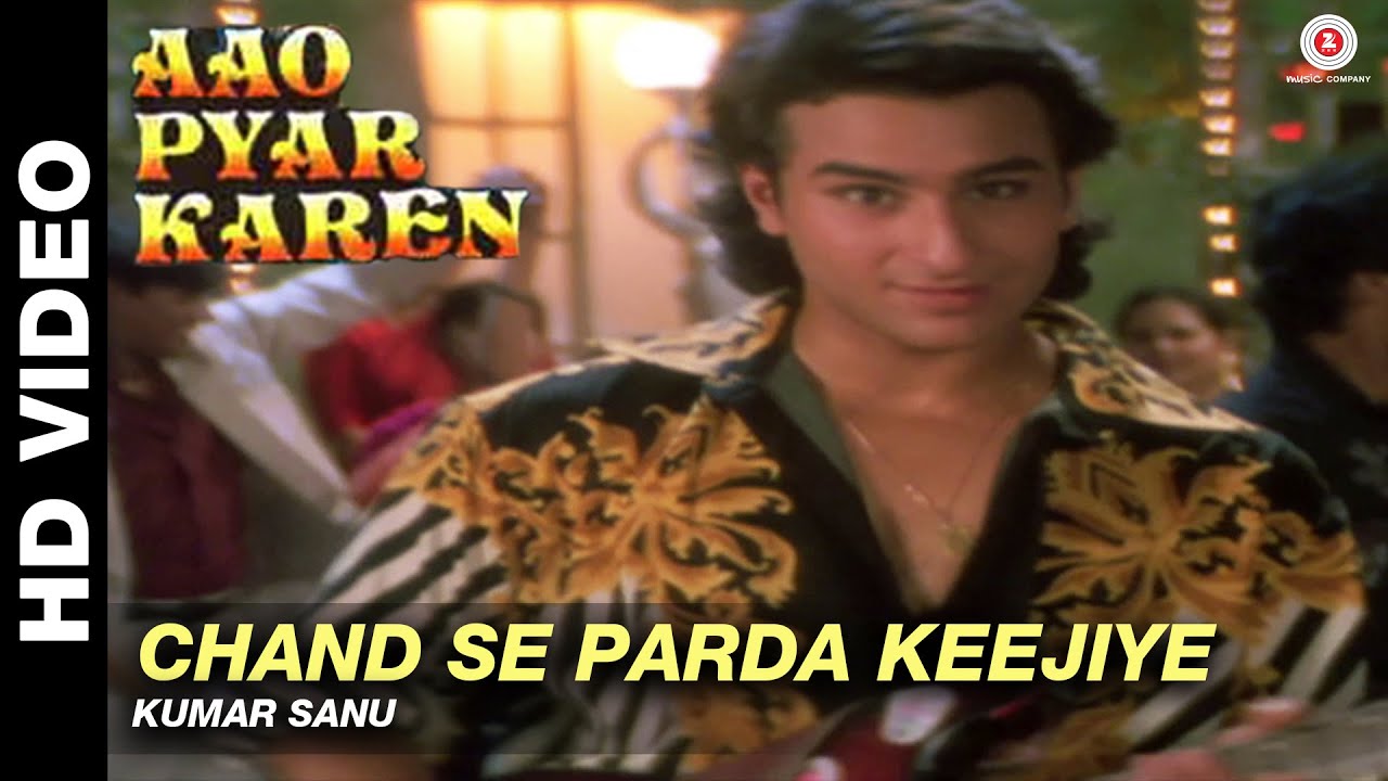 Chand Se Parda Kijiye Lyrics | Aao Pyaar Karen | Kumar Sanu