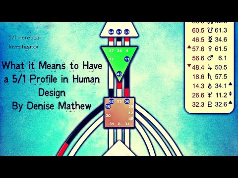 What it Means to Have a 5/1 Profile in Human Design By Denise Mathew