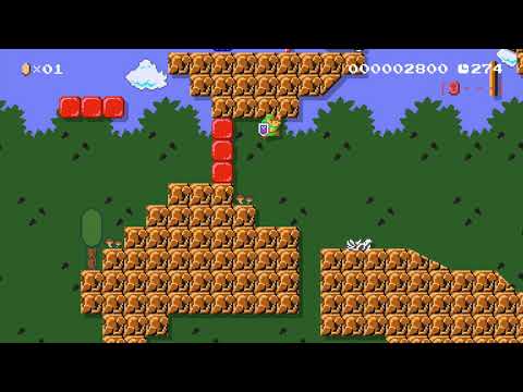 Zelda Dungeon by [Thomas] - Super Mario Maker 2 - No Commentary 1bz