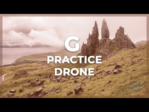 Nota pedal SOL (G) | Practice Drone | Mejora tu afinación
