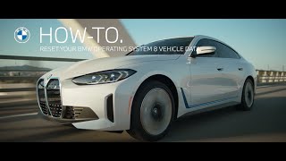 BMW How To Reset your BMW Operating 8 Vehicle Data
