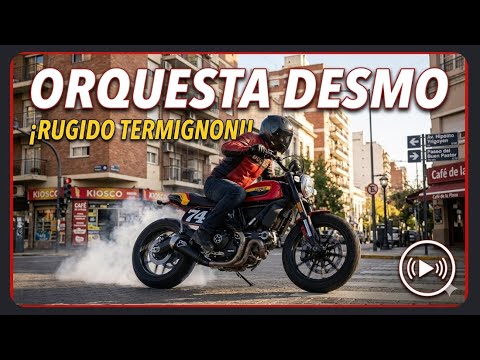 Ducati Scrambler Full Throttle | Orquesta Desmo en Nueva Córdoba (Pure Sound)