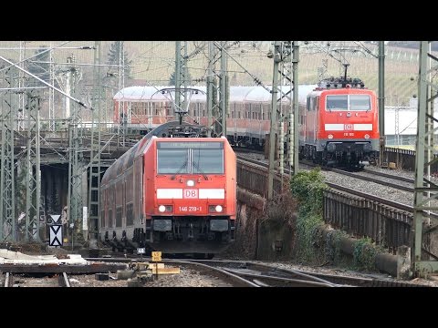 4K Eisenbahn Bad Cannstatt - Überwerfungsbauwerk