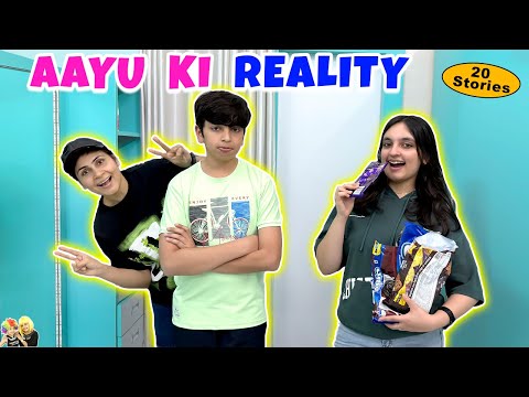 AAYU KI REALITY | Acting of Aayu | 20 funny stories | Comedy Family Vlog | Aayu and Pihu Show