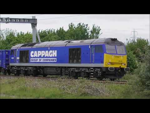 Freight trains & rail tour at Didcot parkway & Keynsham 10th - 15th May 2022