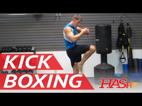 Coach Kozak's Famous Aerobic Cardio Kickboxing Workout Class to Burn Fat Fast! Full Class! HASfit