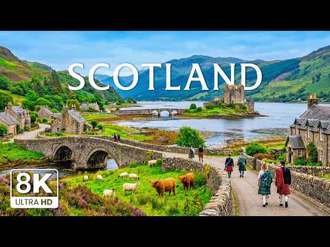 Scotland 8K (NEW) | Heart of the Highlands – Misty Glens & Timeless Mountain Landscapes