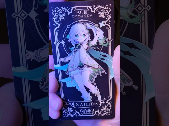 Vídeo relacionado con Genshin Impact Tarot Cartas, 22 PCS Genshin Cartas Tarot, Genius Invocation TCG Cartas, Tarjetas de Tarots de Anime, Completo de Cartass de Tarotss, Regalo Coleccionable, para Fans de Genshing