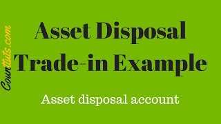 Asset Disposal (Fixed Asset Realisation) | Trade-In Example