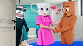 Tung Tung Tung Sahur Family Sad Story with Ballerina Cappuccina💔😢 | Italian Brainrot In Real Life