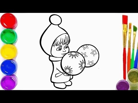 Easy Drawing Masha | Cartoon How To Draw Masha Step by step | Tutorial