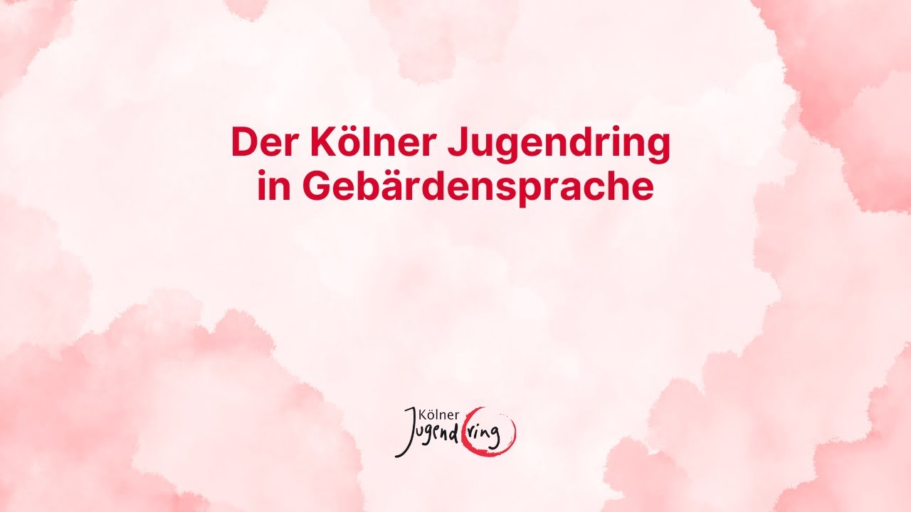 Gebärdensprache: Vorstellung Jugendring