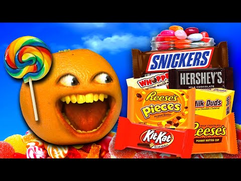 迷惑なオレンジ - キャンディスーパーカット (Annoying Orange - Candy Supercut)