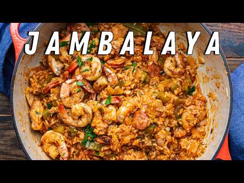 Chicken and Sausage Jambalaya - EASY One Pot Dinner