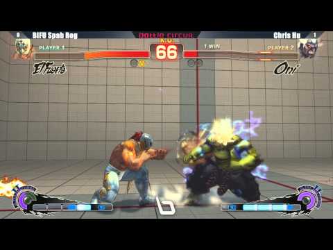 SSF4 AE2012 BIFU Spab Rog vs Chris Hu - Next Level Battle Circuit #3 Tournament