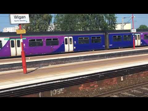 Trains At Wigan northwestern a night sesh