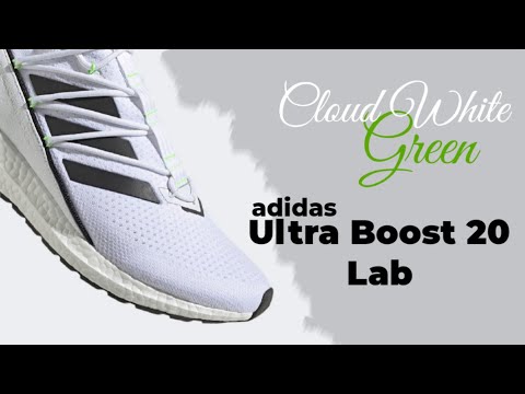 2021 WHITE & GREEN adidas Ultra Boost 20 Lab | Release Info