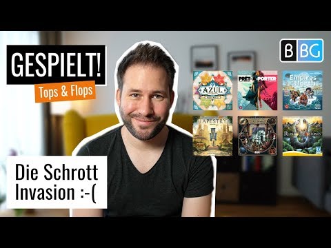 Gespielt: Azul 3, Tapestry, Rune Stones, Era, Carnival of Monsters / Kurzes Fazit zu Brettspielen