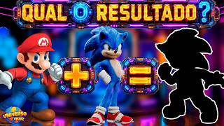 Jogos e Enigmas SONIC e Mario 😱1% Consegue Acertar Esses Desafios Insanos