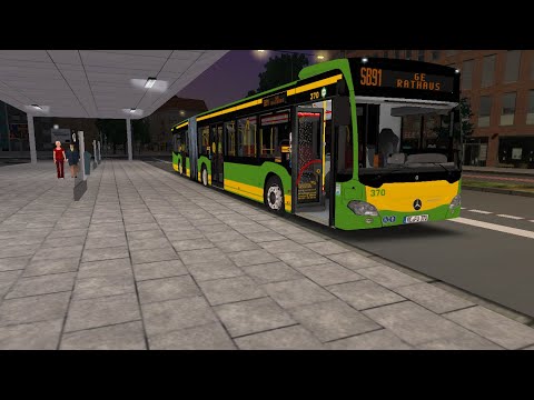 OMSI 2 | Add-On RUHR | SB91 Bottrop ZOB →  GE-Buer Rathaus