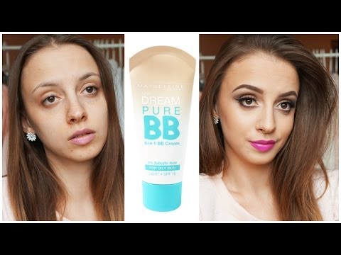First Impression & Live Test: Maybelline Dream Pure BB Cream Review