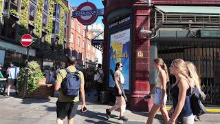 Covent Garden, Strand, Trafalgar Square | Central London 4K Walking Tour