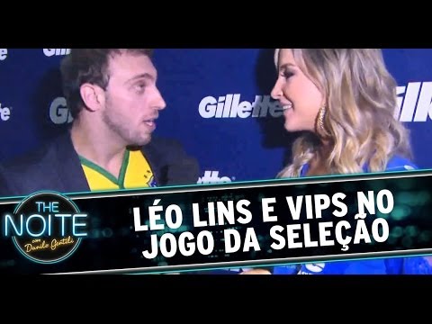 Leo Lins no amistoso da seleção 11/06/14