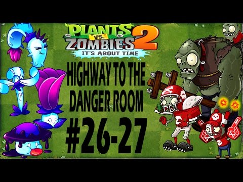 Plants Vs Zombies 2-Highway To The Danger Room Endless Levels {26-27} Walkthrough