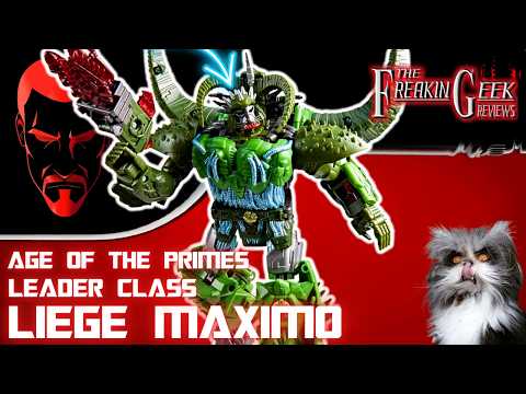 THE NEES BEES! | Age of the Primes Leader LIEGE MAXIMO: EmGo's Transformers Reviews
