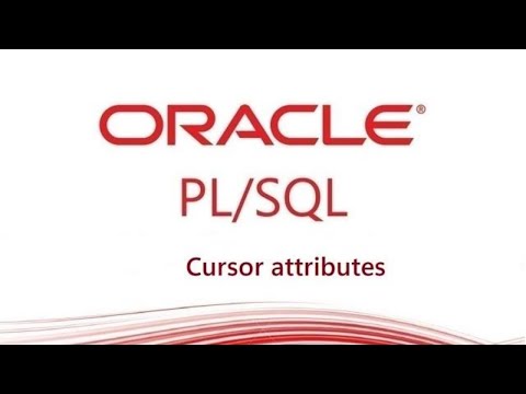 Plsql Tutorial Cursor Attributes With Implicit Cursor With Example
