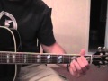 How to play "Fill Me Up" by Aaron Lewis 