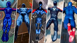 Spiderman 2099 Jumping From Highest Place in Spider-Man Games