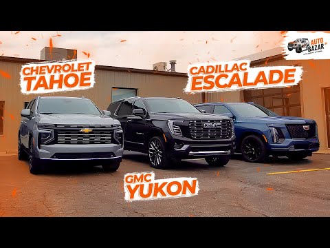 Which GM SUV is the Best? Comparison of Cadillac Escalade, GMC Yukon, and Chevrolet Tahoe