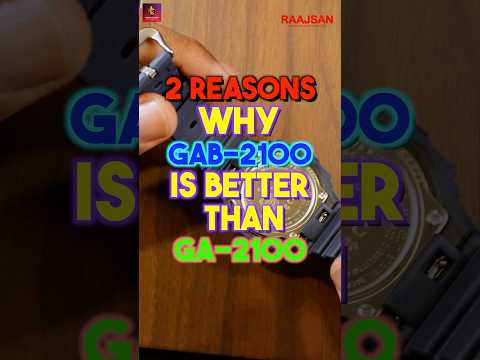 Casio GA-2100 🆚 GAB-2100 ? #shorts