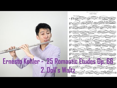 E. Kohler - 25 Romantic Etudes Op. 66 2. Doll's Waltz