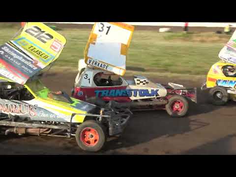 BriscaF1 Stockcar heat 2 Dirttrack Lopik 27 mei 2023 - RaRaRacing